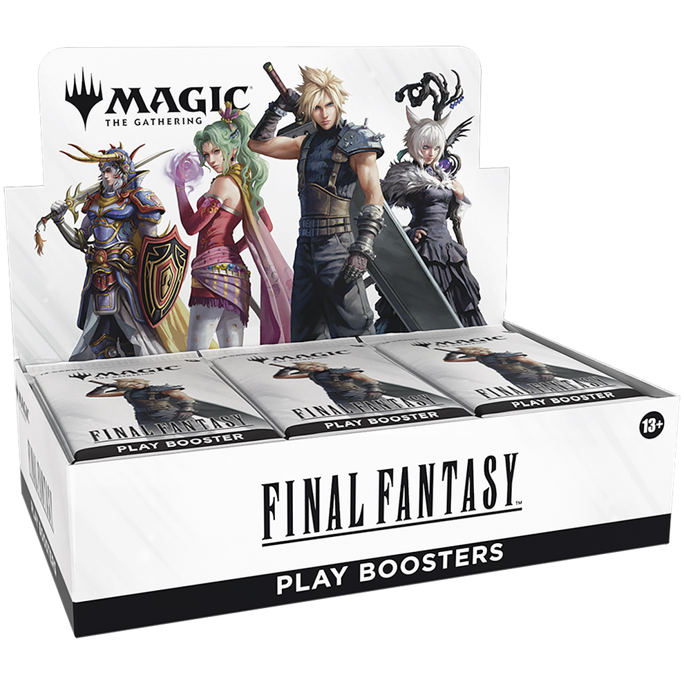 Magic the Gathering Final Fantasy: Play Booster, Display Case 30 Packs of 14 Cards, English Edition